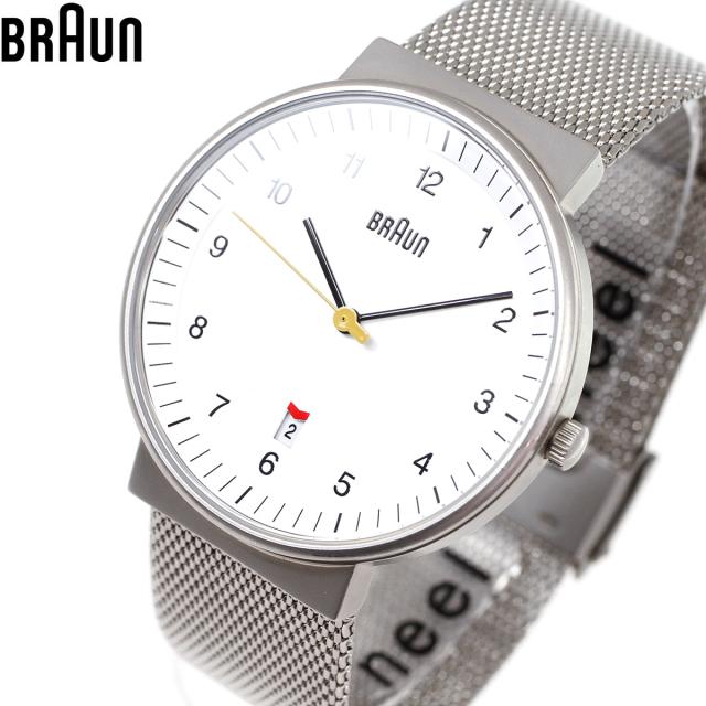 BRAUN ブラウン 腕時計 メンズ レディース BN0032WHSLMHG ホワイト