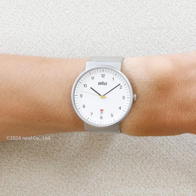 BRAUN ブラウン 腕時計 メンズ レディース BN0032WHSLMHG ホワイト