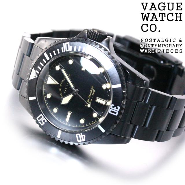 ヴァーグウォッチ VAGUE WATCH Co. 腕時計 BLK SUB（ブラック