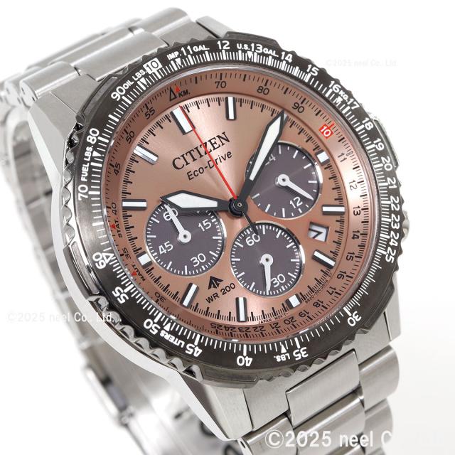 シチズン プロマスター スカイ CITIZEN PROMASTER SKY エコドライブ 腕時計 メンズ CA4664-60X サーモン