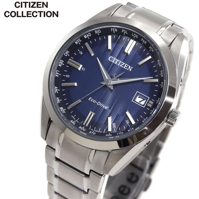 シチズンコレクション CITIZEN COLLECTION エコドライブ 電波時計 ダイレクトフライト 腕時計 メンズ CB0261-53L