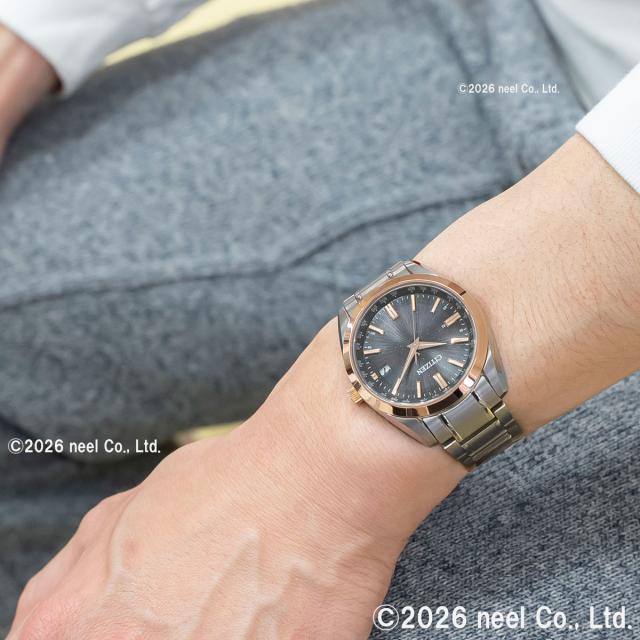シチズンコレクション CITIZEN COLLECTION エコドライブ 電波時計 限定モデル ダイレクトフライト 腕時計 メンズ CB0264-55E KIZASHI COLLECTION_7