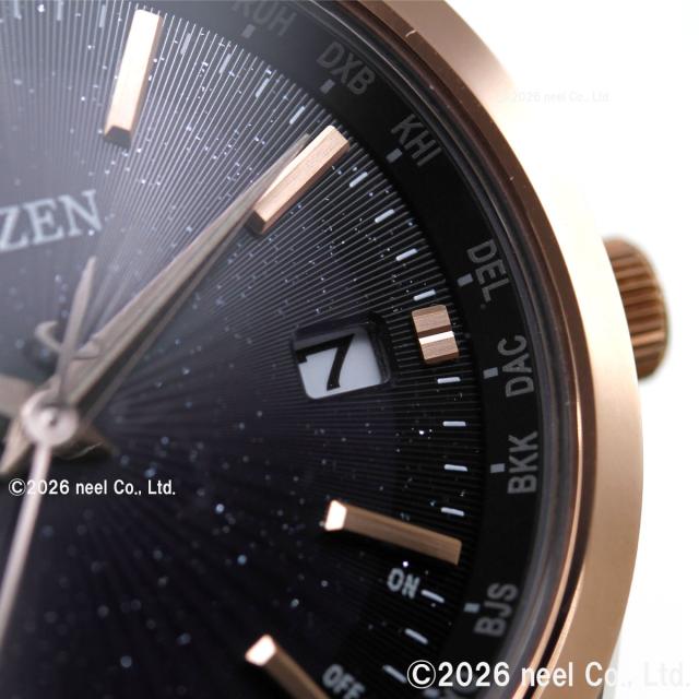 シチズンコレクション CITIZEN COLLECTION エコドライブ 電波時計 限定モデル ダイレクトフライト 腕時計 メンズ CB0264-55E KIZASHI COLLECTION_10