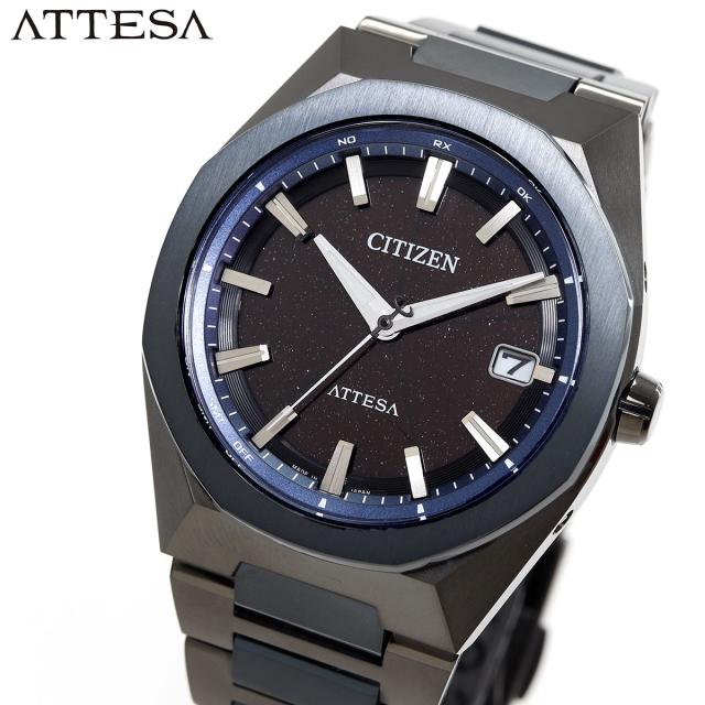 シチズン アテッサ CITIZEN ATTESA エコドライブ 電波時計 限定モデル 腕時計 メンズ CB3046-76E ダイレクトフライト ACT Line Blue Universe Collection 第2弾