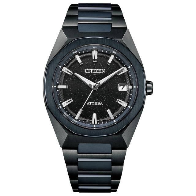 シチズン アテッサ CITIZEN ATTESA エコドライブ 電波時計 限定モデル 腕時計 メンズ CB3046-76E ダイレクトフライト ACT Line Blue Universe Collection 第2弾_1