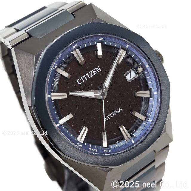 シチズン アテッサ CITIZEN ATTESA エコドライブ 電波時計 限定モデル 腕時計 メンズ CB3046-76E ダイレクトフライト ACT Line Blue Universe Collection 第2弾_10