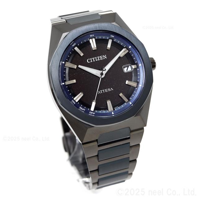 シチズン アテッサ CITIZEN ATTESA エコドライブ 電波時計 限定モデル 腕時計 メンズ CB3046-76E ダイレクトフライト ACT Line Blue Universe Collection 第2弾_9