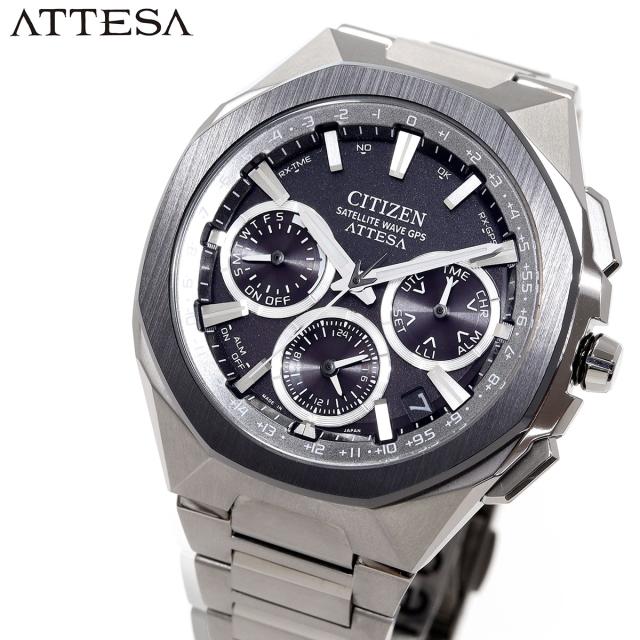シチズン アテッサ CITIZEN ATTESA エコドライブ GPS衛星電波時計 腕時計 メンズ CC4104-53E ダブルダイレクトフライト ACT Line