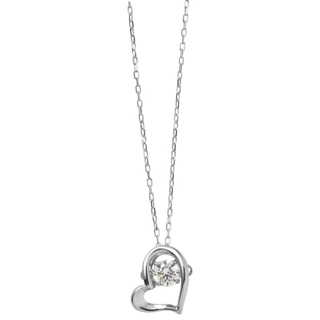 プラチナ ダイヤモンド ネックレス 0.08カラット 0.08ct DFTW3708PT_1