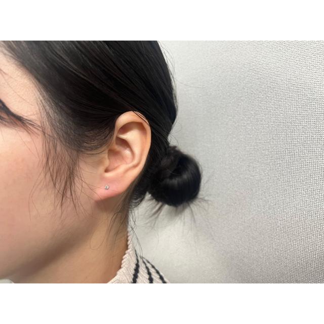 プラチナ ダイヤモンド ピアス 0.2カラット 0.2ct DTZ0101P 【公式通販】