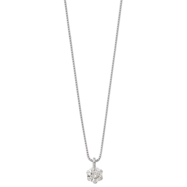 プラチナ ダイヤモンド ネックレス 0.3カラット 0.3ct DTZ03PNC 【公式 