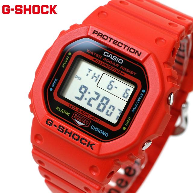 G-SHOCK デジタル腕時計 赤 千葉ジェッツ G-Shock デジタル腕時計 レッド