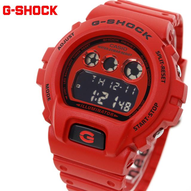 G-SHOCK デジタル カシオ Gショック CASIO 腕時計 メンズ DW-6900RRB-4JF Iconic Styles レッド