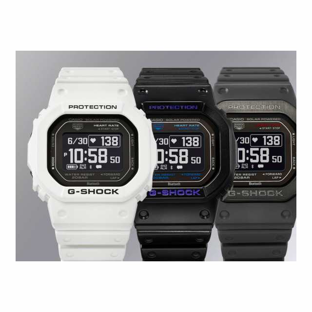 G-SHOCK G-SQUAD カシオ Gショック ジースクワッド CASIO DW-H5600-1A2JR Bluetooth搭載 USB充電対応  ソーラー 腕時計 メンズ スマートフ