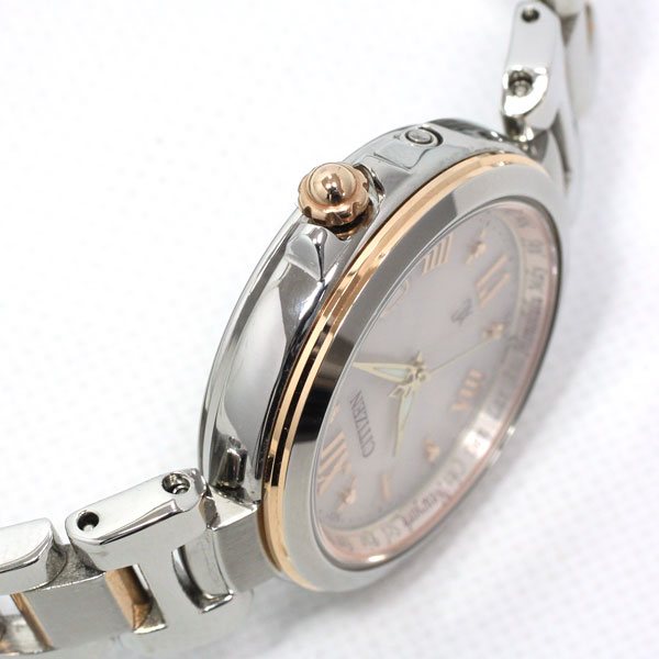 CITIZENシチズンクロスシー EC1034-59Wレディース CITIZEN｜シチズン クロスシー 電波時計 CITIZEN xC EC1034-59W