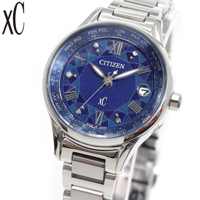 シチズン クロスシー CITIZEN xC エコドライブ 電波時計 限定 腕時計計 ペア レディース EC1160-71L ティタニア ハッピーフライト Limited Pair Model DEAR Collection