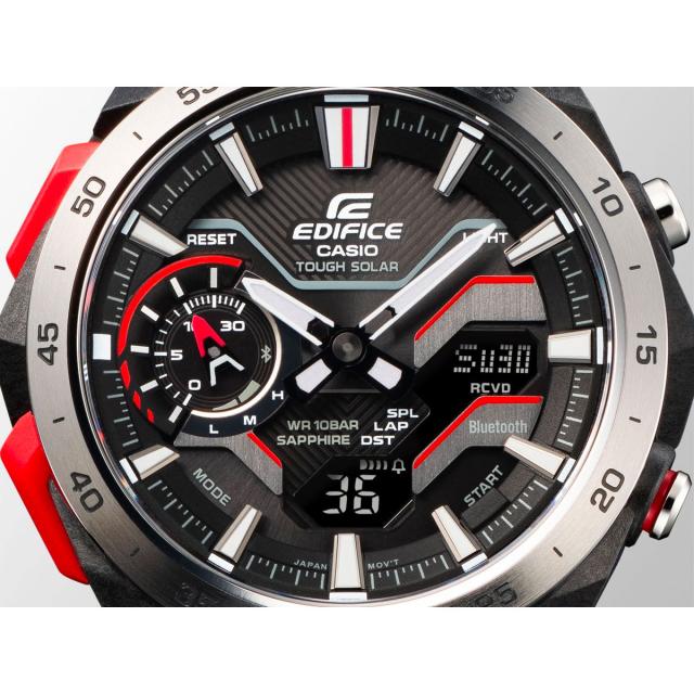 カシオ エディフィス CASIO EDIFICE WINDFLOW ECB-2200YP-1AJF アナデジ ウオッチ メンズ クロノグラフ ウィンドフロウ スマートフォンリンク