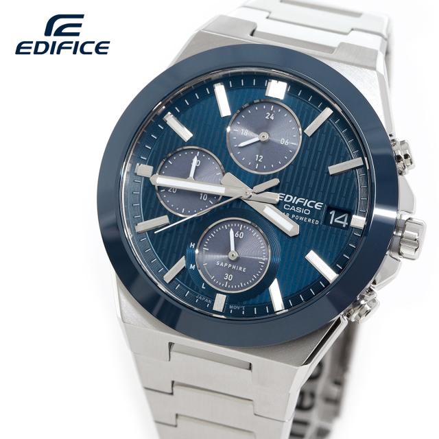 稼働品 】 CASIO カシオ ソーラー腕時計 EDIFICE エディフィス EQW 