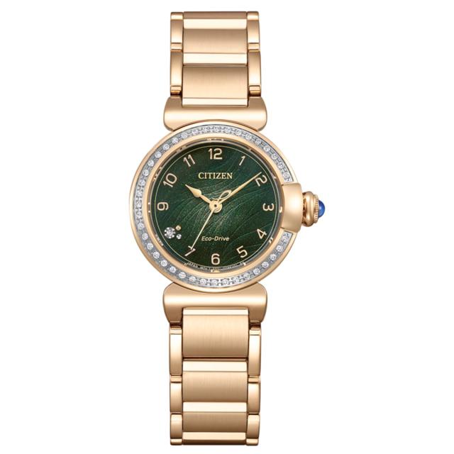 シチズン エル CITIZEN L エコドライブ 腕時計 レディース EM1123-62X ROUND Collection スズラン モチーフ 替えバンド付属_1