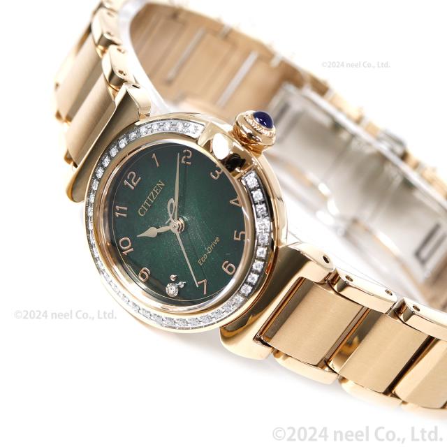 シチズン エル CITIZEN L エコドライブ 腕時計 レディース EM1123-62X ROUND Collection スズラン モチーフ 替えバンド付属_11