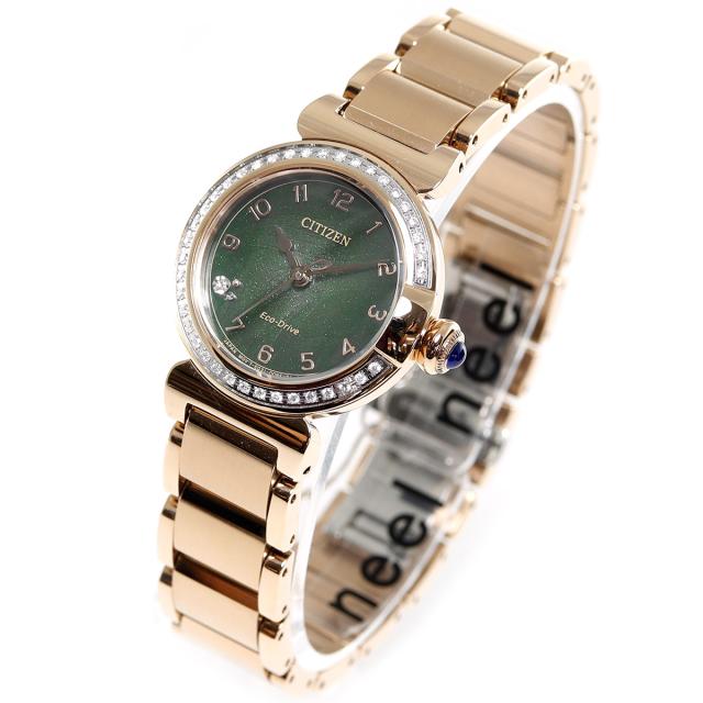 シチズン エル CITIZEN L エコドライブ 腕時計 レディース EM1123-62X ROUND Collection スズラン モチーフ 替えバンド付属_6