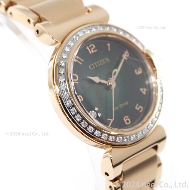 シチズン エル CITIZEN L エコドライブ 腕時計 レディース EM1123-62X ROUND Collection スズラン モチーフ 替えバンド付属_8