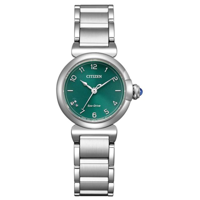 シチズン エル CITIZEN L エコドライブ 腕時計 レディース EM1130-83X ROUND Collection スズラン モチーフ_1