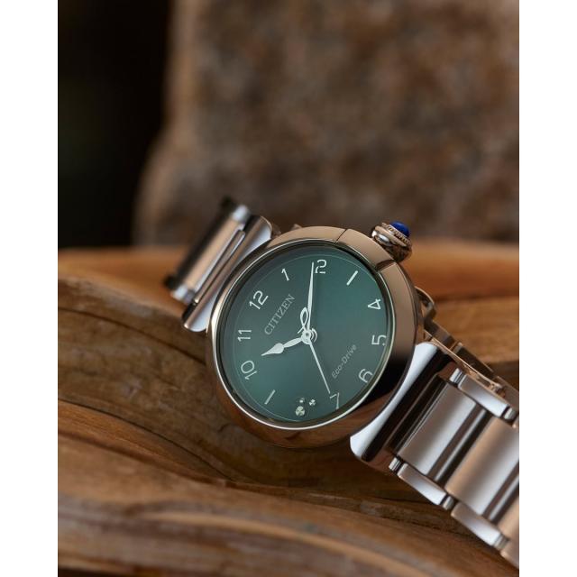 シチズン エル CITIZEN L エコドライブ 腕時計 レディース EM1130-83X ROUND Collection スズラン モチーフ_15