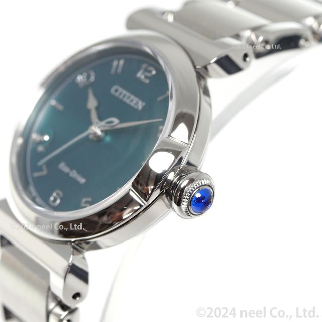 シチズン エル CITIZEN L エコドライブ 腕時計 レディース EM1130-83X ROUND Collection スズラン モチーフ_7