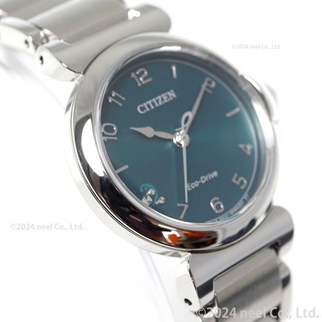 シチズン エル CITIZEN L エコドライブ 腕時計 レディース EM1130-83X ROUND Collection スズラン モチーフ_8