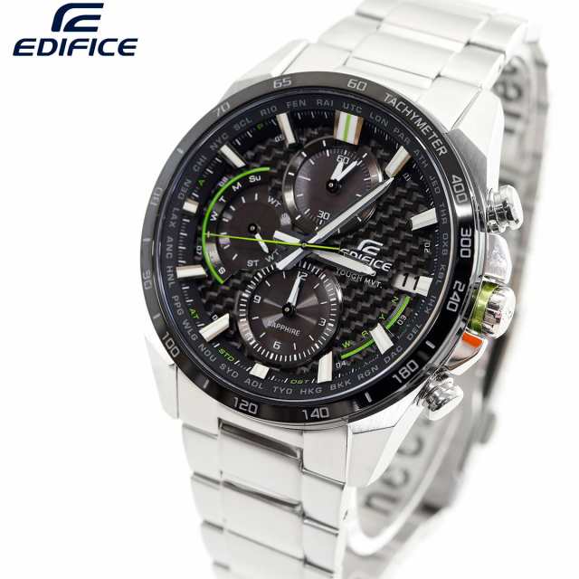 カシオ エディフィス CASIO EDIFICE 電波 ソーラー 電波時計 腕時計 メンズ タフソーラー クロノグラフ EQW-A2000DB-1AJF