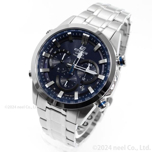 （中古）[カシオ]CASIO 腕時計 EDIFICE 電波ソーラークロノグラフ EQW-M710DB-1A1【逆輸入品】 カシオ エディフィス CASIO EDIFICE 電波 ソーラー 電波時計 腕時計