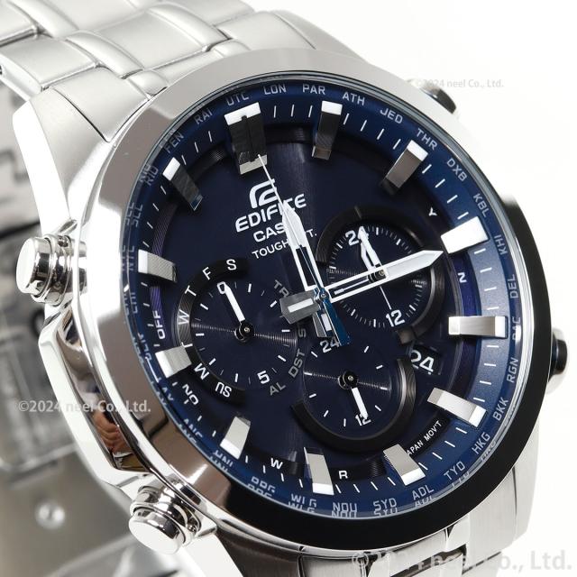 美品　CASIO　エディフィス　ソーラー電波時計EQW-T630JD-1AJF EDIFICE（SEIKO） 腕時計 電波ソーラー / EQW-T630JD-1AJF