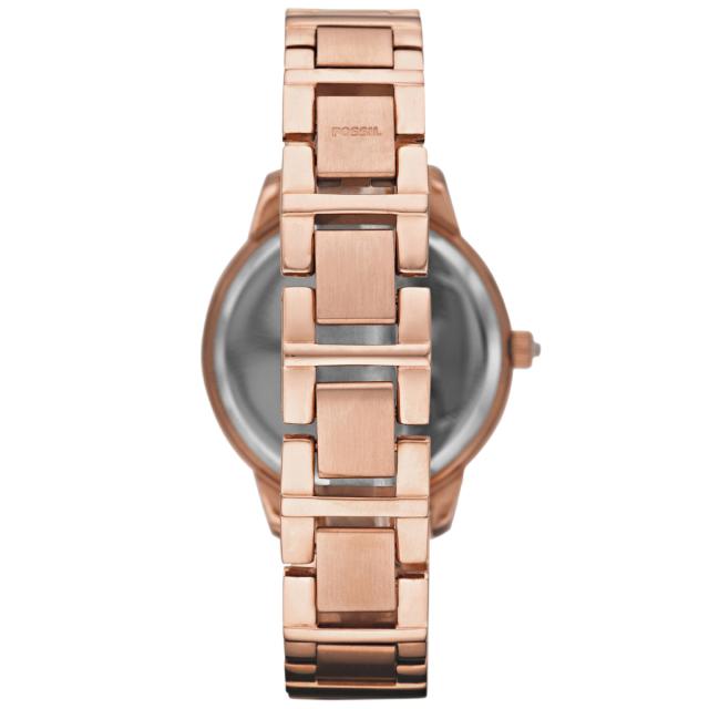 フォッシル FOSSIL ウオッチ レディース JESSE 三針 ローズゴールドトーン ステンレススチールウォッチ ES3020