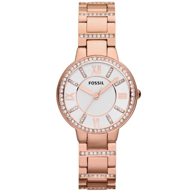 フォッシル FOSSIL ウオッチ レディース VIRGINIA さくら色音の高低 ステンレススチールウォッチ ES3284