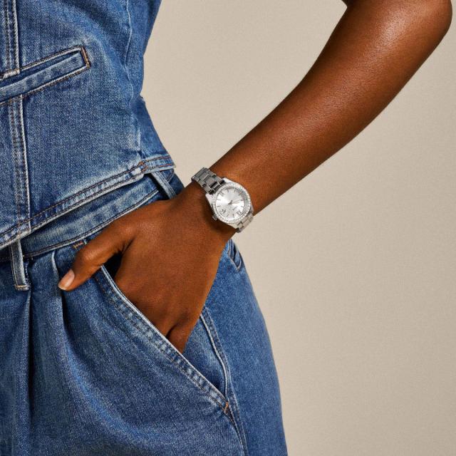 フォッシル FOSSIL ウオッチ レディース SCARLETTE MINI 三針デイト ステンレススチールウォッチ ES4317