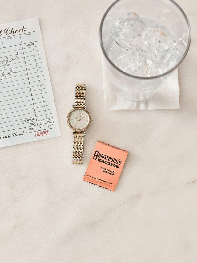 フォッシル FOSSIL ウオッチ 成人女性—ス カーリー ミニ CARLIE MINI ES4649