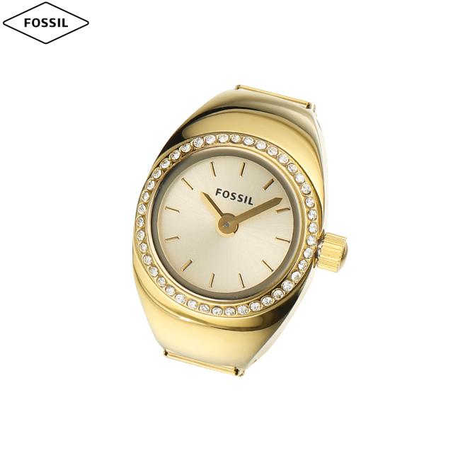 フォッシル FOSSIL リングウォッチ 時計 指輪 レディース ウォッチリング 二針 ローズゴールドトーン ステンレススチール ES5319