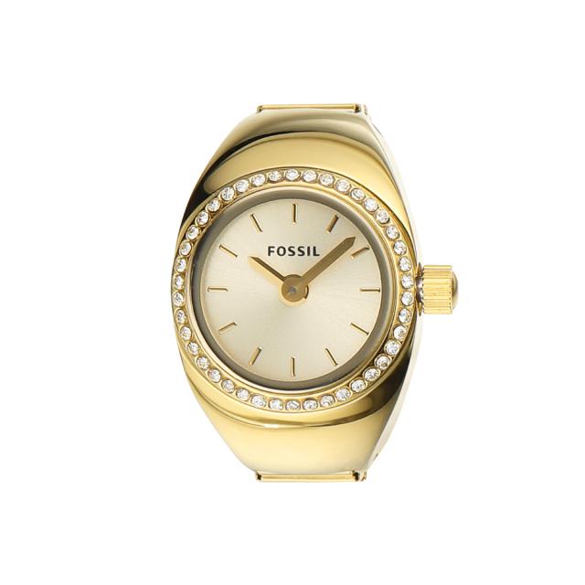 フォッシル FOSSIL リングウォッチ 時計 指輪 レディース ウォッチリング 二針 ローズゴールドトーン ステンレススチール ES5319_1