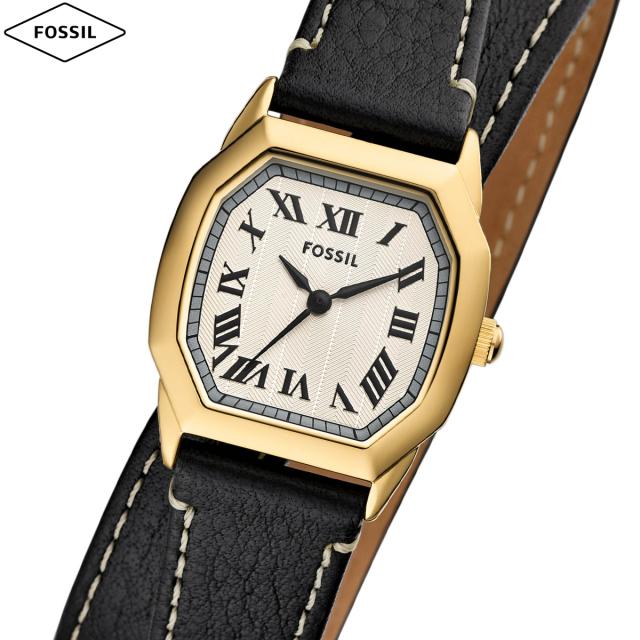 フォッシル FOSSIL 腕時計 レディース HARLOW 三針 ゴールドトーン ステンレススチールウォッチ ES5404