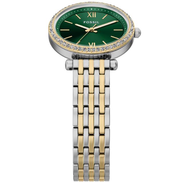フォッシル FOSSIL ウオッチ レディース CARLIE 三針 ツートーン ステンレススチールウォッチ ES5439