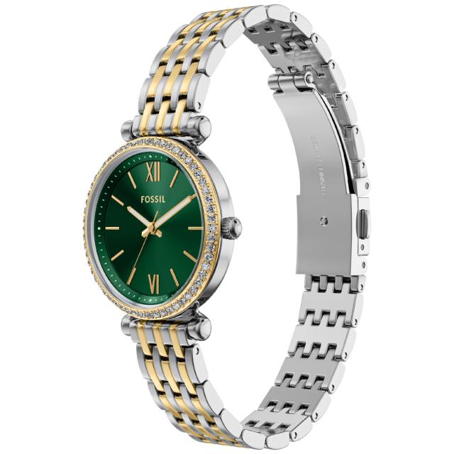 フォッシル FOSSIL ウオッチ レディース CARLIE 三針 ツートーン ステンレススチールウォッチ ES5439