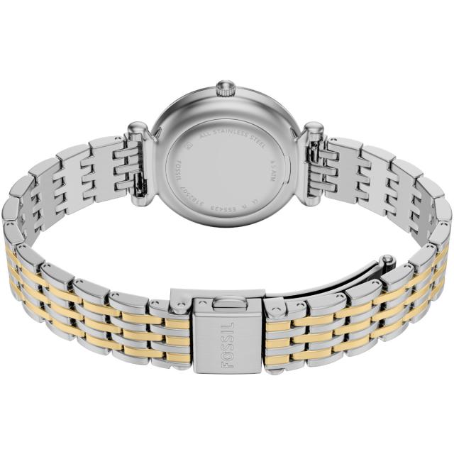 フォッシル FOSSIL ウオッチ レディース CARLIE 三針 ツートーン ステンレススチールウォッチ ES5439