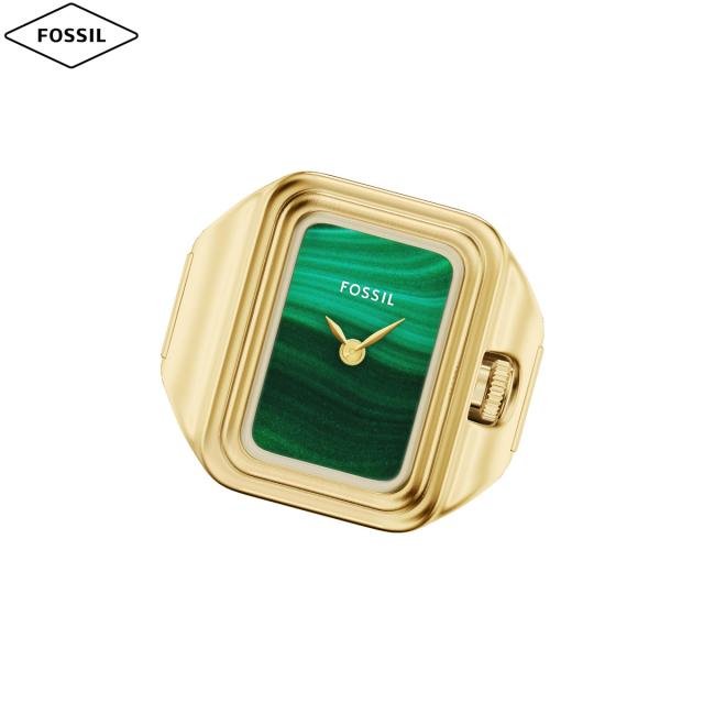 フォッシル FOSSIL ウオッチ レディース RAQUEL ウォッチリング 二針 ゴールド音の高低 ステンレススチールウォッチ リングウォッチ ES5448