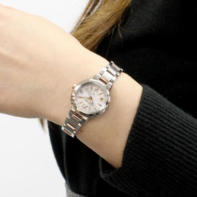 シチズン クロスシー エコドライブ 電波時計 腕時計 レディース ES9434  