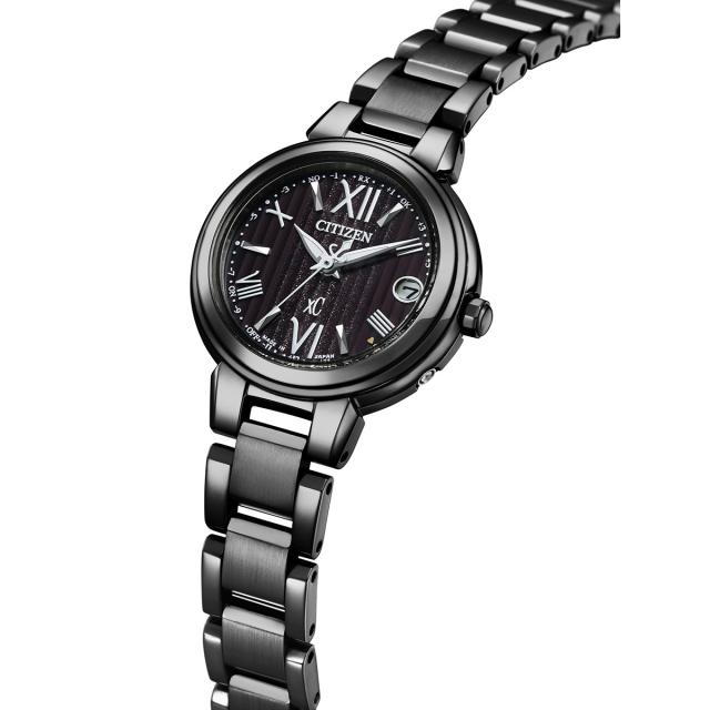 美品 CITIZEN クロスシー ハッピーフライト 電波ソーラー コンビ XC シチズン 腕時計 クロスシー エコドライブ 電波時計