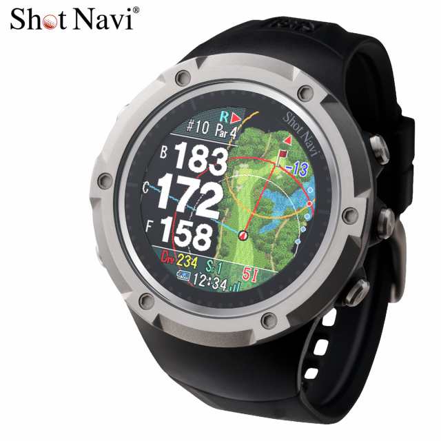ショットナビ Shot Navi Evolve SE エボルブ SE 腕時計型 GPS ゴルフナビ 距離測定器 距離計測器 ブラックの通販は