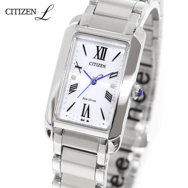 シチズン エル CITIZEN L エコドライブ 腕時計 レディース EW5620-55A SQUARE Collection