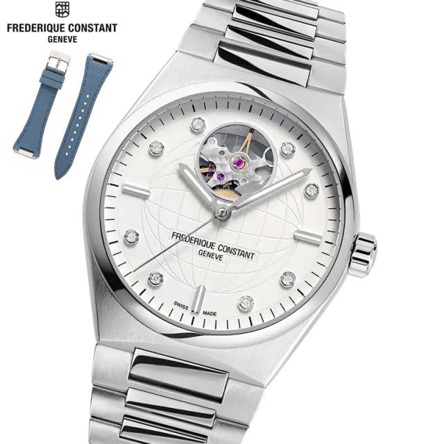 フレデリック・コンスタント FREDERIQUE CONSTANT ハイライフ レディース オートマチック ハートビート FC-310SD2NH6B 腕時計 自動巻き レディース 替えバンド付属