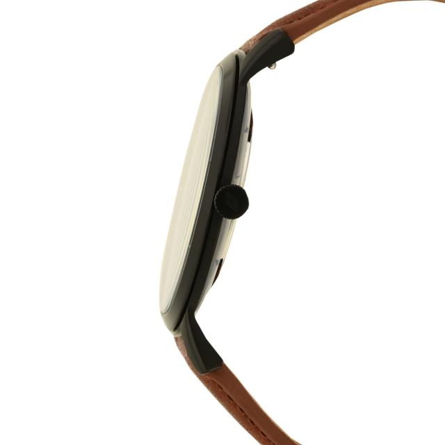フォッシル FOSSIL 腕時計 メンズ MINIMALIST SLIM 三針 ライトブラウン レザーウォッチ FS5305_2